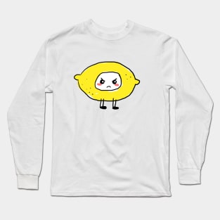 Grumpy Lemon Long Sleeve T-Shirt